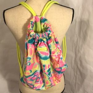 Lilly Pulitzer Beach Bag Tote Backpack